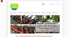 Desktop Screenshot of lawn-leisure.com